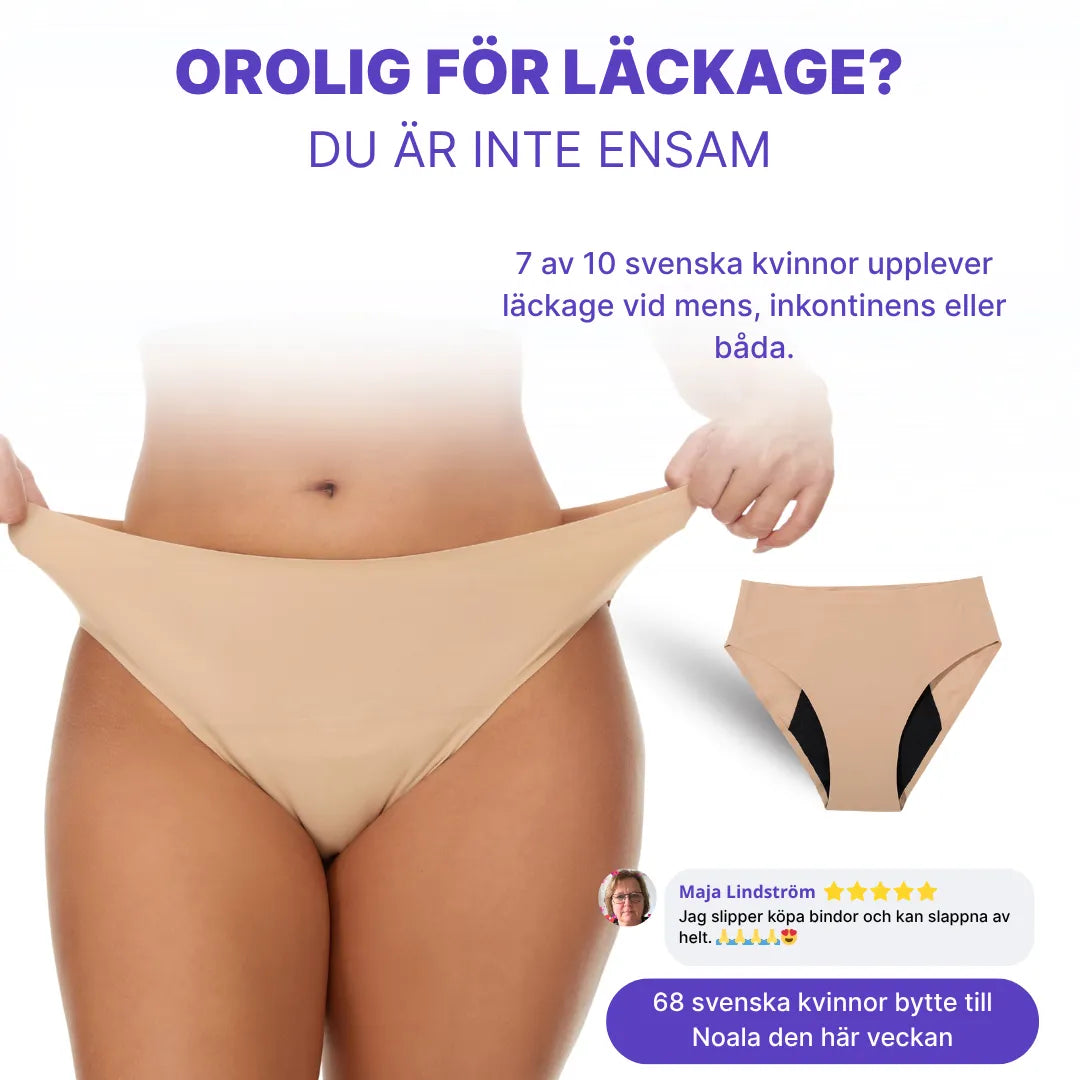 Noala Greta™ läcksichere saugfähige Unterwäsche